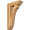 Ekena Millwork Legacy Slat Rough Sawn Bracket w/ Offset Brace, Western Red Cedar, 6"W x 18"D x 30"H BKT0604X18X30LEC06RWR - alternate 1